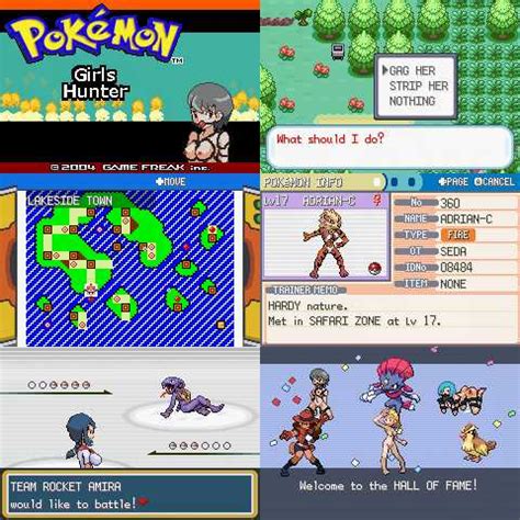 pokemon girl hunter download fz15.